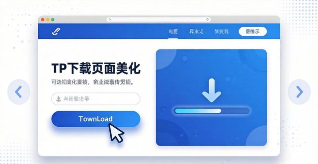 TP下载页面美化3个建议 用户一看就想点