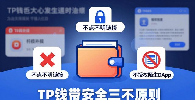 TP钱包安全三不原则：不点不明链接、不泄露助记词、不授权陌生DApp