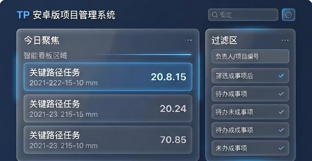 TP安卓官方版项目进度管理技巧